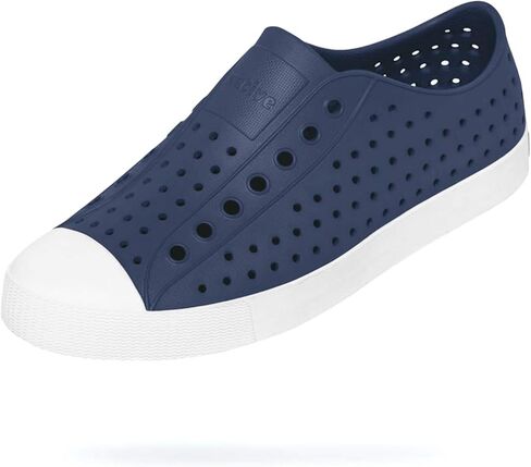 Native Shoes, Jefferson, Adult Shoe, Regatta Blue/Shell White, 10 M US Women/8 M US Men in Kuwait