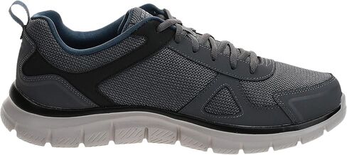 Skechers Men's Track Scloric Oxford, Gray/Navy, 11 2E US in Saudi Arabia