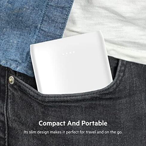 Belkin USB-C Power Bank 10K, Fast Charging Portable Battery Pack w/USB-C + USB Ports-White & 40W Dual Port USB C Wall Charger-USB Type C Charger Fast Charging-USBC Charger in Saudi Arabia