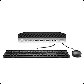 HP Elitedesk 800 G3 Mini Business Desktop (Intel Quad Core i5-6500T, 16GB DDR4 RAM, 512GB SSD) Type-C, DisplayPort, WiFi, WiFi, Ethernet, Keyboard & Mouse, Windows 11 Pro (Renewed) in Kuwait