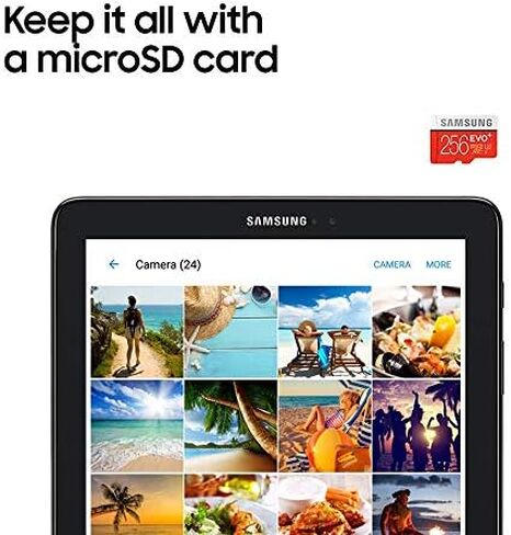 Samsung Galaxy Tab A SM-P580NZKAXAR 10.1-Inch 16 GB, Tablet with S Pen (Black) - (Renewed) in Saudi Arabia