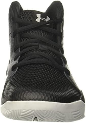 Under Armour unisex child Pre School Jet 2019 Basketball Shoe, Black (001 Black, 2 Little Kid US in Saudi Arabia