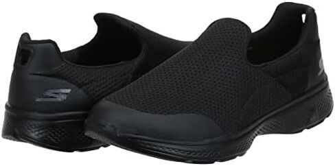 Skechers Performance Men's Go Walk 4 Incredible Charcoal/Orange Walking Shoe 10 XW US in Saudi Arabia