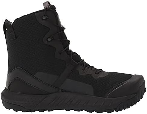 Under Armour Men's UA Micro G Valsetz Tactical Boots - 3023743-001 - Black/Black/Pitch Gray - 14 in Saudi Arabia