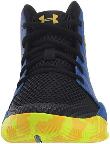 Under Armour Grade School Jet 2019 Basketball Shoe, Black (004)/Halo Gray, 7 US Unisex Big Kid in Saudi Arabia
