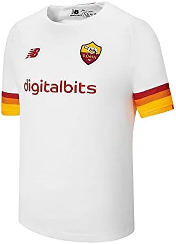 قميص جيرسيه رجالي باكمام قصيرة من روما 2022/23 مناسب للمنزل (عبوة من قطعة واحدة) in Kuwait