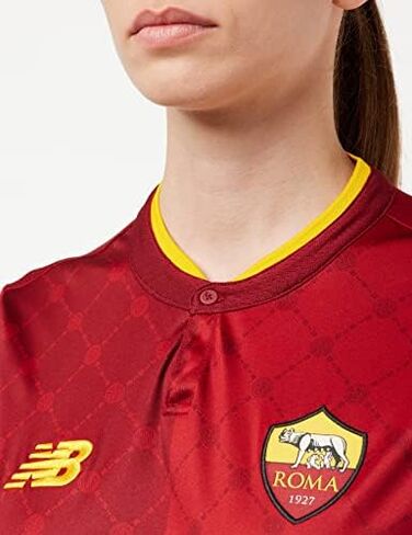 قميص جيرسيه رجالي باكمام قصيرة من روما 2022/23 مناسب للمنزل (عبوة من قطعة واحدة) in Kuwait