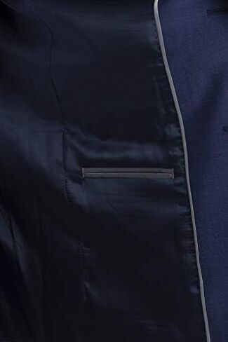 Calvin Klein Skinny Fit Men’s Suit Separates with Performance Stretch Fabric, Black, 34W x 30L in Saudi Arabia
