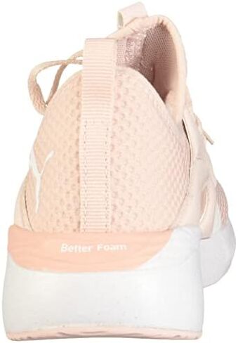 PUMA Women's Better Foam Adore Running Shoe, White-Frosty Green, 8 in Saudi Arabia