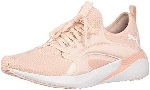 PUMA Women's Better Foam Adore Running Shoe, White-Frosty Green, 8 in Saudi Arabia