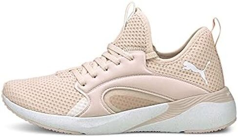 PUMA Women's Better Foam Adore Running Shoe, White-Frosty Green, 8 in Saudi Arabia