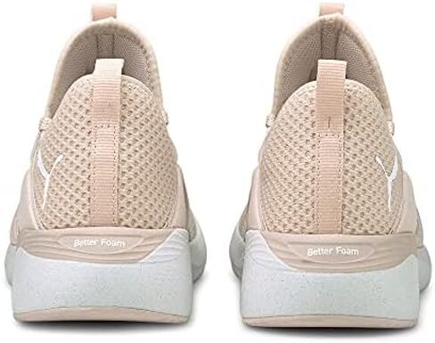 PUMA Women's Better Foam Adore Running Shoe, White-Frosty Green, 8 in Saudi Arabia