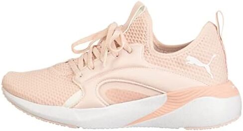 PUMA Women's Better Foam Adore Running Shoe, White-Frosty Green, 8 in Saudi Arabia