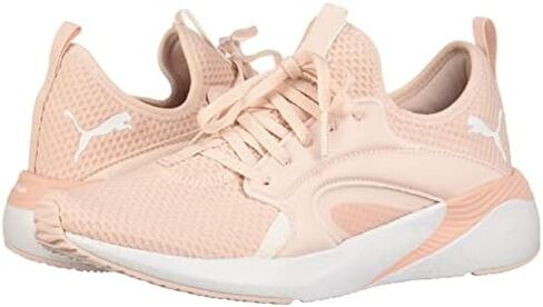 PUMA Women's Better Foam Adore Running Shoe, White-Frosty Green, 8 in Saudi Arabia