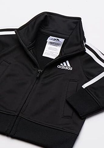 adidas Boys' Tricot Jacket & Pant Clothing Set (5, Bright Blue/Black) in Saudi Arabia