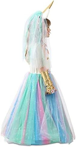 Princess Paradise Girl's Lovely Lady Unicorn Costume Dress, Large in Saudi Arabia
