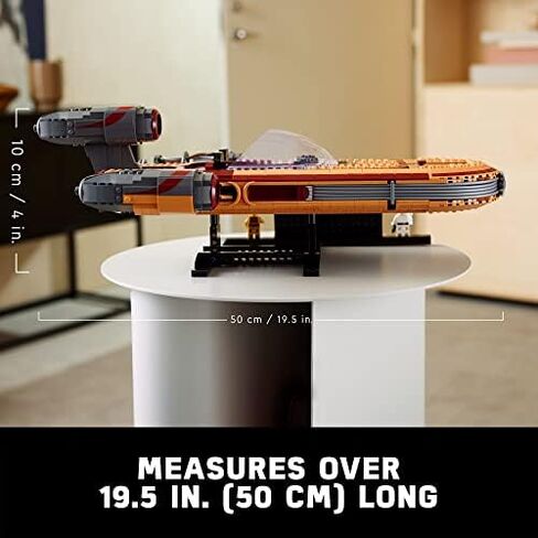 LEGO Star Wars Luke Skywalker’s Landspeeder 75341 Collectible Building Display Set for Adult Fans of Star Wars (1,890 Pieces) in Saudi Arabia