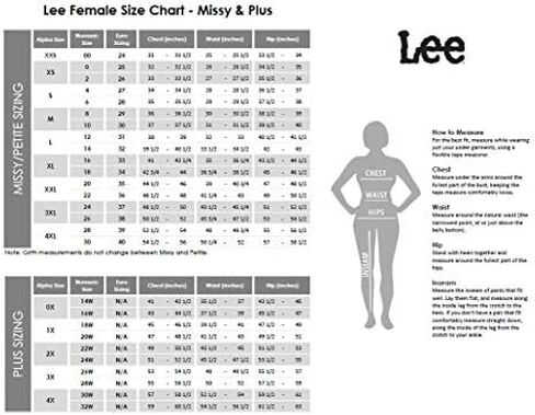 Lee Women's Missy Relaxed Fit All Day Straight Leg Pant, Roasted Chestnut, 8 Long in Saudi Arabia