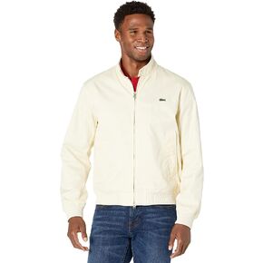 Lacoste Men's Solid Herringbone Cotton Jacket in Saudi Arabia