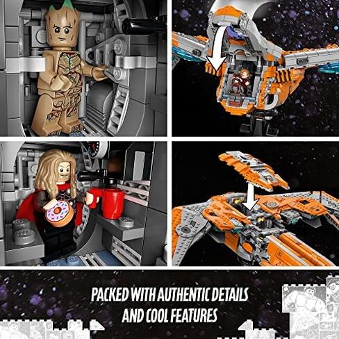 LEGO Marvel Super Heroes The Guardians’ Ship 76193 Building Toy Set for Kids, Boys, and Girls Ages 14+ (1901 Pieces) in Saudi Arabia