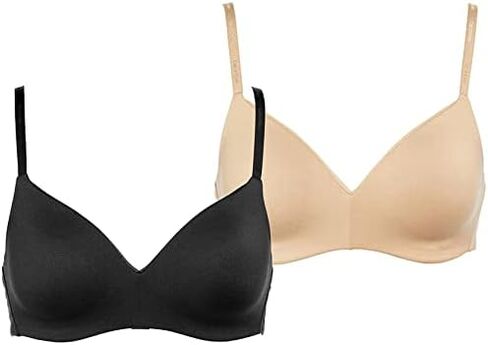 حمالة صدر نسائية من Calvin Klein مكونة من قطعتين مبطنة بشكل خفيف (Shoreline/برونزية، X-Large) in Saudi Arabia