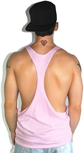Marek+Richard Core String Tank-Pink in Saudi Arabia