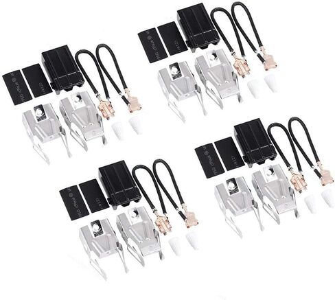 Eagleggo 330031 Range Receptacle Burner Receptacle Kit for Whirlpool Kenmore Sears and Roper Refrigerator Oven 814399 5303935058-4pk in Saudi Arabia