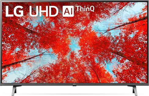 LG 43-Inch Class UQ9000 Series Alexa Built-in 4K Smart TV (3840 x 2160), 60Hz Refresh Rate, AI-Powered 4K, Cloud Gaming (43UQ9000PUD, 2022) (Renewed) in Kuwait