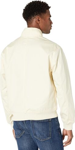 Lacoste Men's Solid Herringbone Cotton Jacket in Saudi Arabia