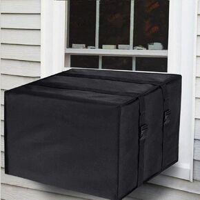 HengLiSam Window Air Conditioner Unit Cover - 600D Waterproof Oxford Cloth AC Covers for Outside (27.5W x 25D x 19H) in Kuwait