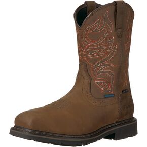 ARIAT Men's MNS Sierra Delta H2o Oily Dstrsd BRN Construction Boot in Saudi Arabia