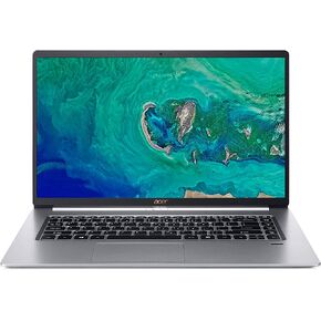 كمبيوتر محمول Acer Swift 5 رفيع للغاية وخفيف الوزن بشاشة لمس 15.6 بوصة FHD IPS تعمل باللمس بإطار رفيع 23 بوصة، الجيل الثامن Intel Core i7-8565U، 16 جيجابايت DDR4، 512 جيجابايت PCIe NVMe SSD، لوحة مفاتيح بإضاءة خلفية، Windows 10 SF515-51T- 73 تي واي in Kuwait