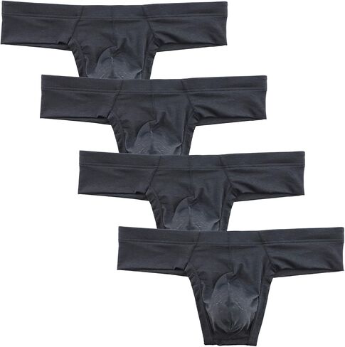 WINDAY Men's Briefs Openwork Mesh Bikini Briefs and Low Rise Briefs B9089 in Kuwait