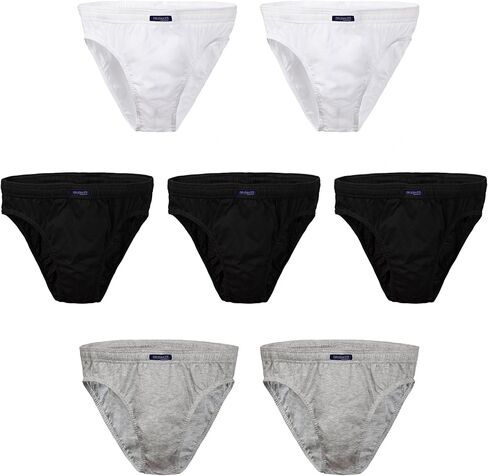 BRUBAKER Men's Basic Sport Brief - 7-Pack in Kuwait