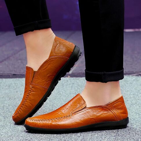 أحذية Boleone الرجالية الكاجوال سهلة الارتداء أحذية القيادة أنيقة ومريحة للمشي والعمل والمكتب in Kuwait