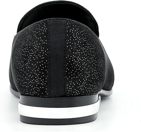 Amali The Original Men's Velvet Smoking Slipper with Rhinestone Embellished Strap Dress Shoe, Style Monarch in Kuwait