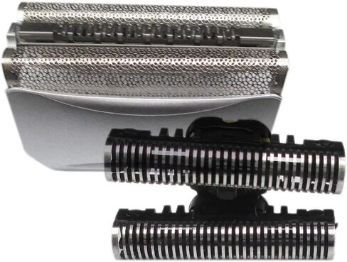 USonline911 Silver Foil & Cutter 51S Replacement Head For BRAUN Series 5 590cc 8595 8985 8975 8991 Silver in Saudi Arabia