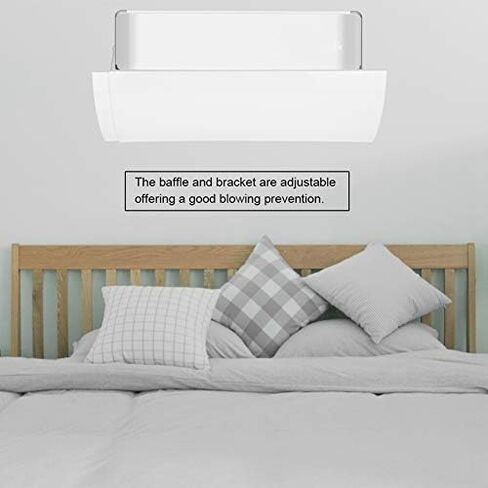 Adjustable Air Conditioner Deflector, Helps Cooling/Heating Air Circulation, Wind Baffle, Air Guide Cover in Kuwait