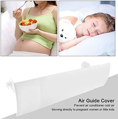 Adjustable Air Conditioner Deflector, Helps Cooling/Heating Air Circulation, Wind Baffle, Air Guide Cover in Kuwait