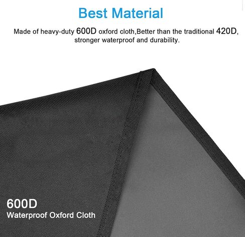 HengLiSam Window Air Conditioner Unit Cover - 600D Waterproof Oxford Cloth AC Covers for Outside (27.5W x 25D x 19H) in Kuwait