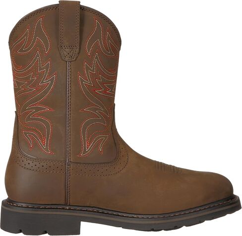 ARIAT Men's MNS Sierra Delta H2o Oily Dstrsd BRN Construction Boot in Saudi Arabia