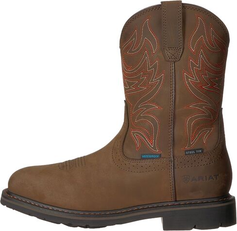 ARIAT Men's MNS Sierra Delta H2o Oily Dstrsd BRN Construction Boot in Saudi Arabia