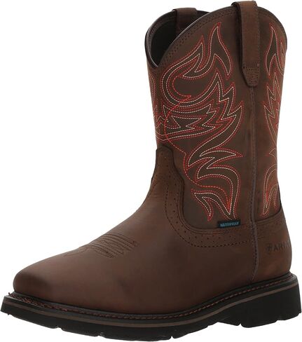 ARIAT Men's MNS Sierra Delta H2o Oily Dstrsd BRN Construction Boot in Saudi Arabia