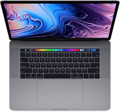 Apple MacBook Pro with 2.6GHz Intel Core i7 (15 inch, 16GB RAM, 256GB SSD) Silver (Renewed) in Kuwait