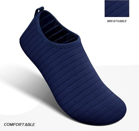 SAYOLA Barefoot Water Shoes for Women Men Breathable Sand Shoes and Quick-Dry Aqua Socks for Swim, Beach, Pool, Kayak, Yoga Sport Accessories, Camping Essentials - Must-Haves for Adults & Youth Sizes in Saudi Arabia