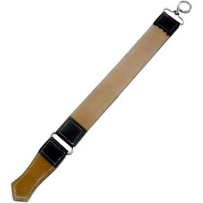 OdontoMed2011 Professional Sharpening Strop 2" Wide x 16" Long Made Of Real Leather Straight Razor Hanging Strop Barber Shaving Strap Belt ODM in Kuwait