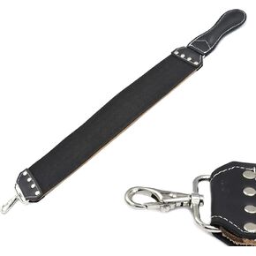AAProTools Leather Straight Razor Strop. Dual Strap that will be a Great Addition for Any Straight Razor. (Brown) in Saudi Arabia