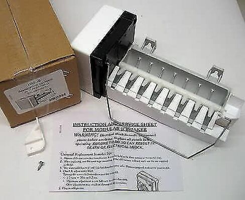 Refrigerator Icemaker for Amana Maytag Jenn Air D7824706Q 61005508 95109-1, Courtesy of TONAKA and Shipped from The USA. in Saudi Arabia