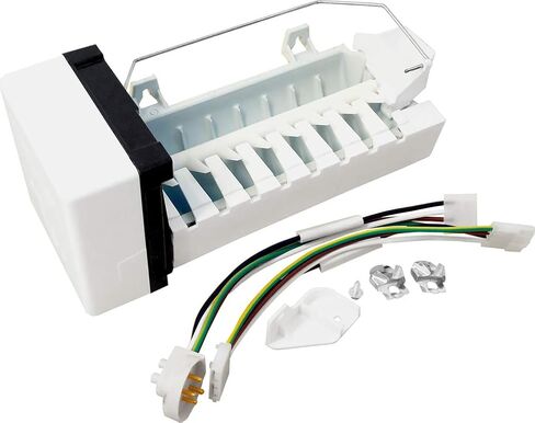 ClimaTek Upgraded Refrigerator/Freezer Icemaker & Harness for Whirlpool AMKIT97 in Saudi Arabia