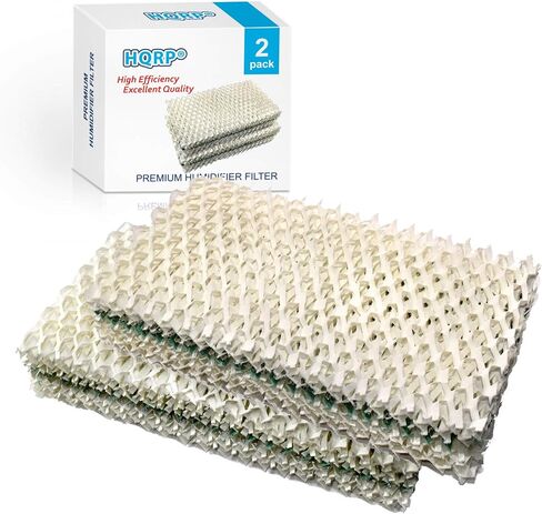 HQRP 2-Pack Wick Filter Compatible with Emerson MoistAIR 1205, 1211, 2412, HD500, HD6200, HD7002, HD7005, HD70020, HD70021, HD70050 Humidifier in Saudi Arabia